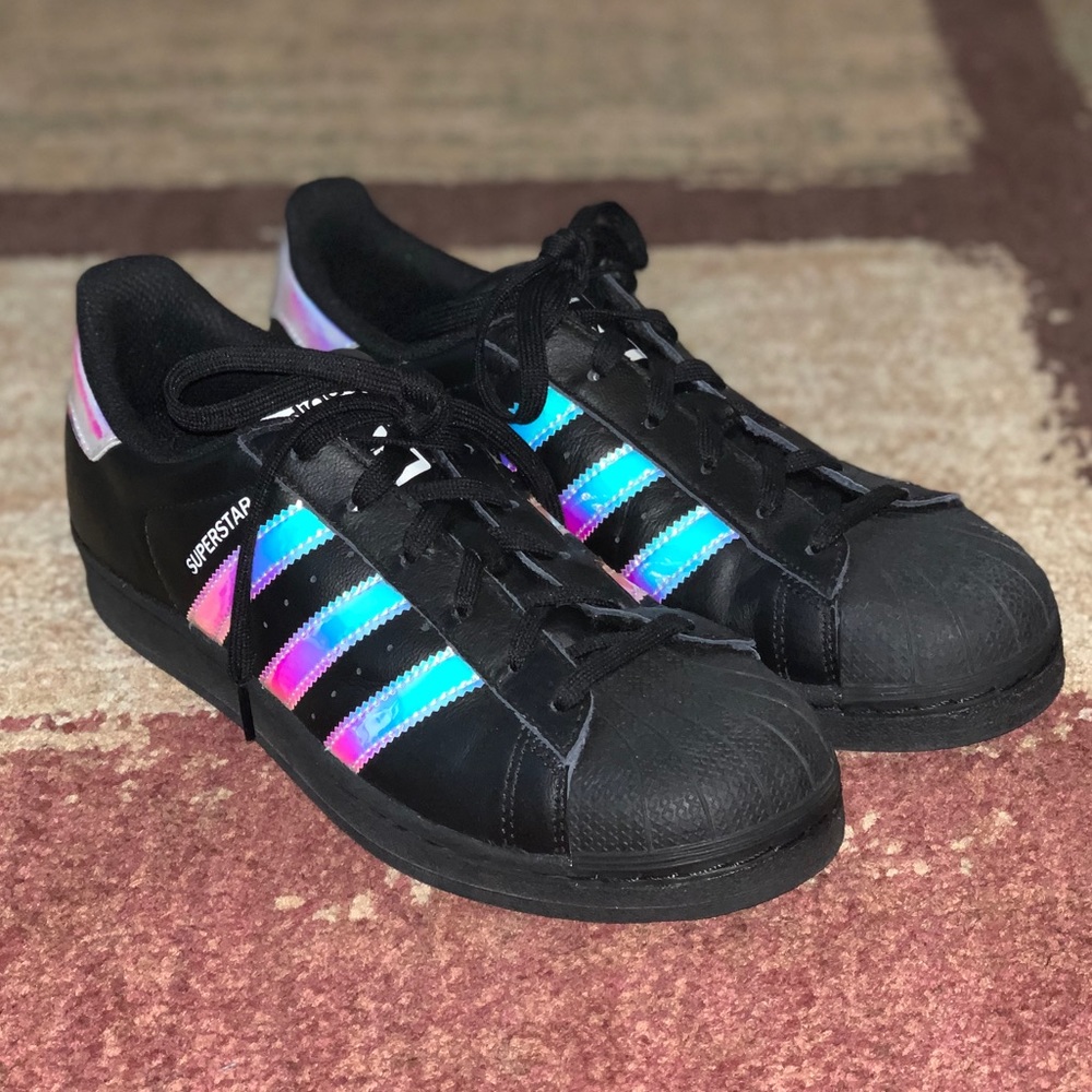Holographic Adidas Allstars